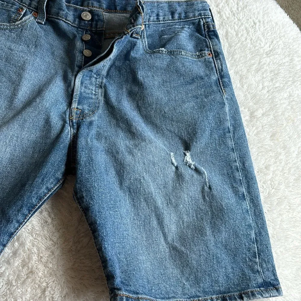 Levi's 501 XX Button fly Jean‎ Shorts Y2K Retro 90’s size 34